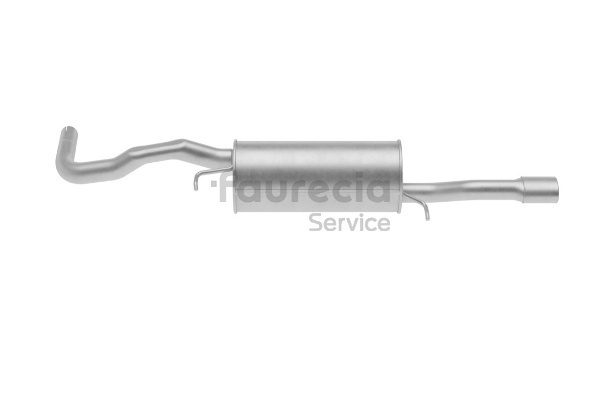 Faurecia FS03134 lyddemper Audi A4 B5 1.6 100 hk Bensin 1998