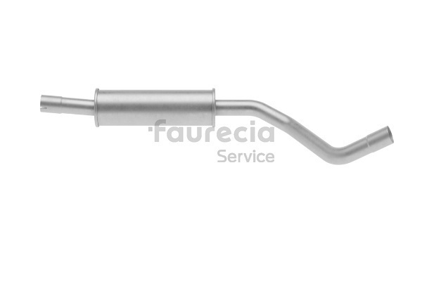 Faurecia FS03382 Forreste lyddæmper Audi A2 8Z 1.4 75 HK Benzin 2003