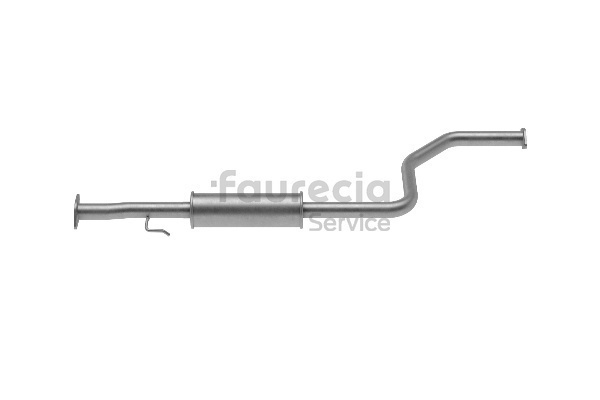 Faurecia FS05186 Srednji glusnik (izpusni lonec) Rover 400 Hatchback RT 1.6 Si 112 km Bencin 1996