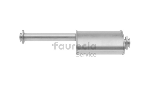 Faurecia FS07001 Forreste lyddæmper Land Rover Defender L316 2.5 4x4 83 HK Benzin 1994