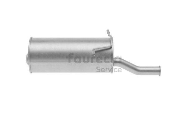 FS15035 Faurecia 173025 Endschalldämpfer