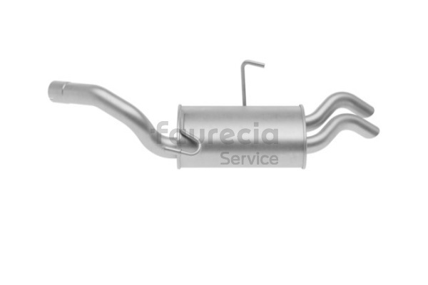 Faurecia FS15257 Marmitta Fiat Scudo Station Wagon 2.0 JTD 94 CV Diesel 2005