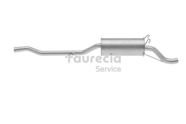 Faurecia FS15377 Zadnji lonec CITROËN C15 Van 1.9 D 60 km Dizel 2002