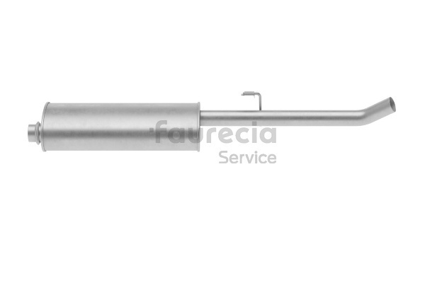 Faurecia FS15384 Forreste lyddæmper CITROËN Jumpy I MPV 2.0 136 HK Benzin 2004