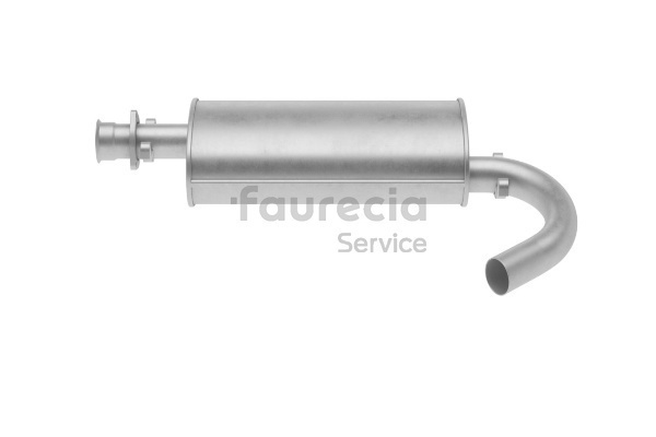 Faurecia 1310264080 Uitlaat middendemper FS15391