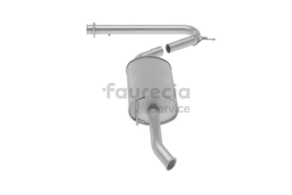 FS15394 Faurecia 1352368080 Endschalldämpfer