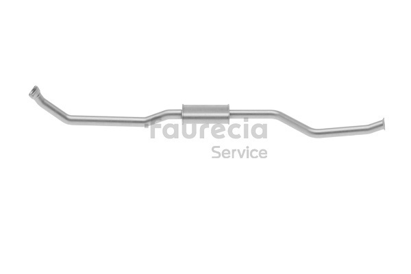 Faurecia FS15483 Forreste lyddæmper Сitroën ZX N2 1.9 DT 92 HK Diesel 1994