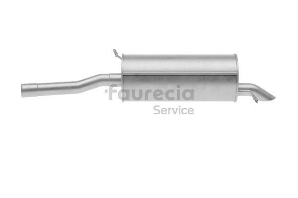 Faurecia FS15576 Zadnji lonec CITROËN C5 II Hatchback 1.8 16V 125 km Bencin 2008
