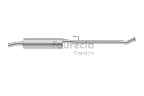 Faurecia FS15587 Middendemper Fiat Scudo Station Wagon 2.0 JTD 94 Pk Diesel 2004
