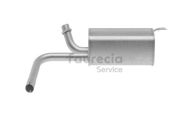 Faurecia FS15727 lyddemper CITROËN Jumpy II MPV (VF7) 1.6 HDi 16V 90 hk Diesel 2015