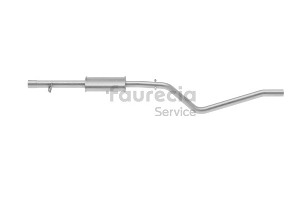 Faurecia FS16002 Forreste lyddæmper Dacia Logan LS 1.6 87 HK Benzin 2021