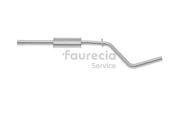 Faurecia FS16009 Forreste lyddæmper Dacia Sandero sd 1.4 MPI LPG 72 HK Benzin/Autogas (LPG) 2023