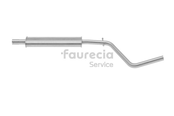 Faurecia FS16011 uitlaat middendemper 2001.004.08R