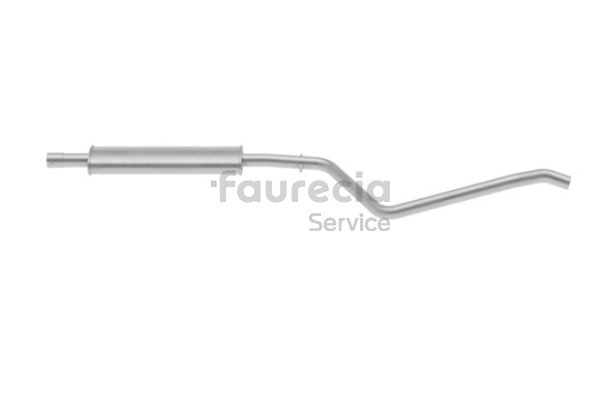 Faurecia FS16044 Forreste lyddæmper DACIA Duster SUV 1.6 16V LPG 105 HK Benzin/Autogas (LPG) 2016