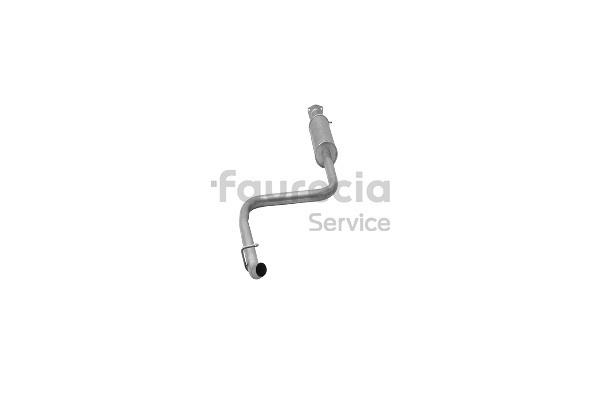 Faurecia FS17003 Srednji glusnik (izpusni lonec) DAEWOO Nubira Saloon (J100) 1.6 16V 106 km Bencin 1998
