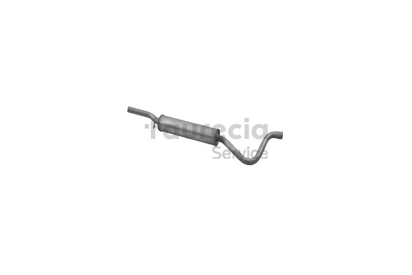 Faurecia FS25009 Panela de escape FIAT 131 Sedan (131) 1.3 Super Mirafiori 78 cv Gasolina 1980