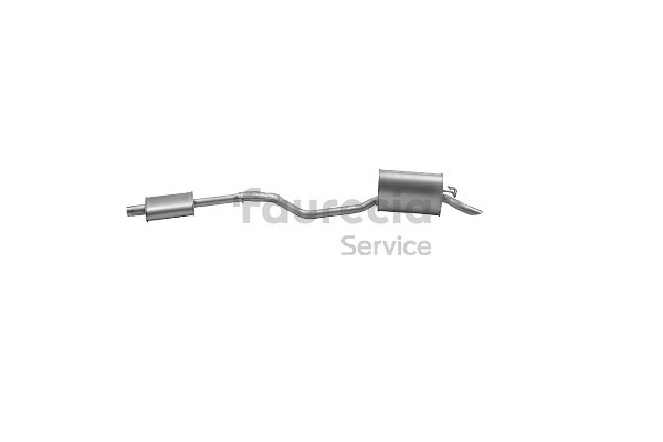 Faurecia 46472293 Koncový tlmič výfuku FS25060