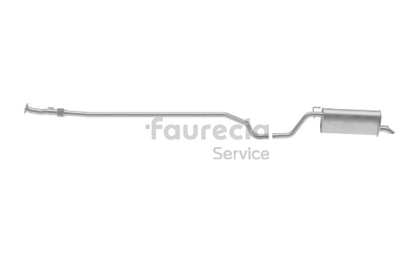 FS25093 Faurecia 55700851 Endschalldämpfer