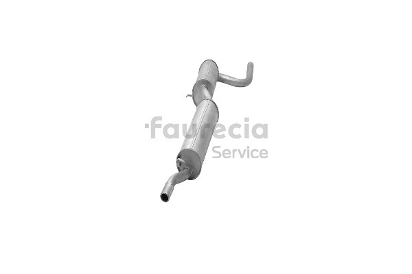 Faurecia 7 651 557 Koncový tlmič výfuku FS25094
