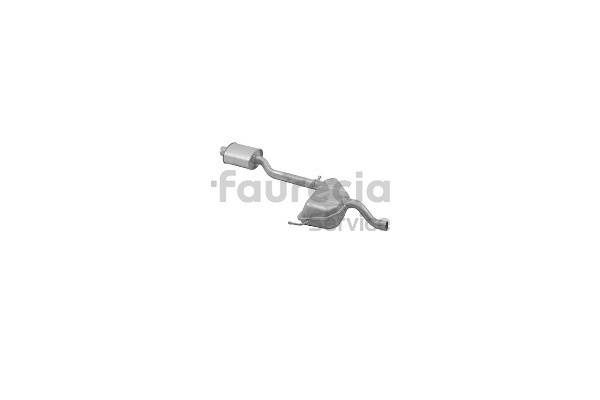 Faurecia FS25289 Forreste lyddæmper LANCIA Delta II (836) 1.6 i.e. 90 HK Benzin 1998