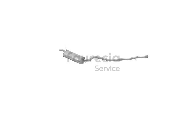 FS25358 Faurecia 46559847 Endschalldämpfer