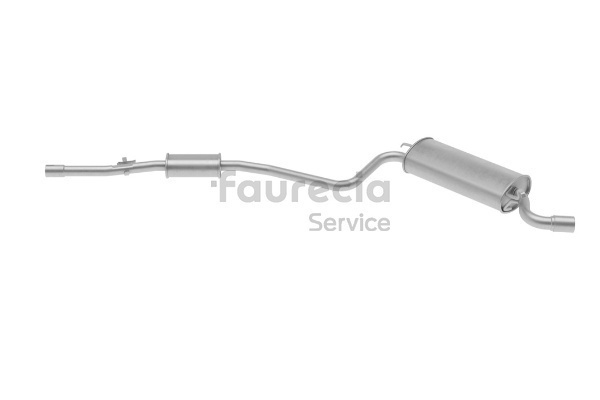 FS25360 Faurecia 46521913 Endschalldämpfer