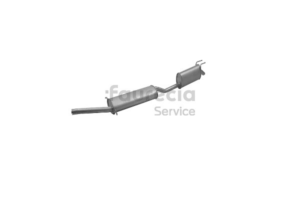 FS25394 Faurecia 46519641 Endschalldämpfer