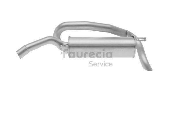 Faurecia FS25551 Zadnji lonec Fiat Stilo 192 1.8 16V (192AXC1A, 192BXC1A) 133 km Bencin 2007