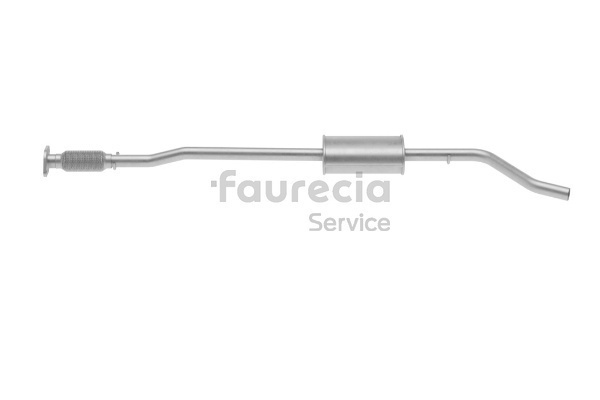 Faurecia FS25662 Srednji glusnik (izpusni lonec) Fiat Idea 350 1.2 16V 80 km Bencin 2024