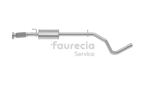 FS25795 Faurecia 55189609 Mittelschalldämpfer