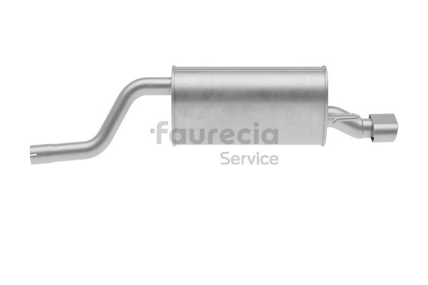 FS25898 Faurecia 50516817 Endschalldämpfer