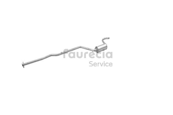 Faurecia FS30011 uitlaat middendemper 5020034
