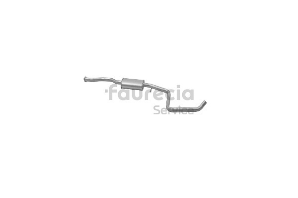 Faurecia 1 495 882 Mittelschalldämpfer FS30026