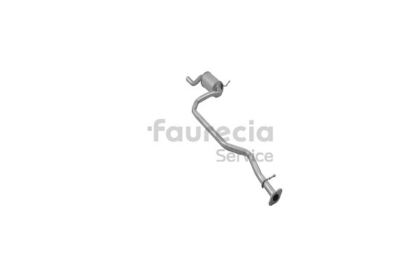Faurecia FS30377 uitlaat middendemper 1 003 546