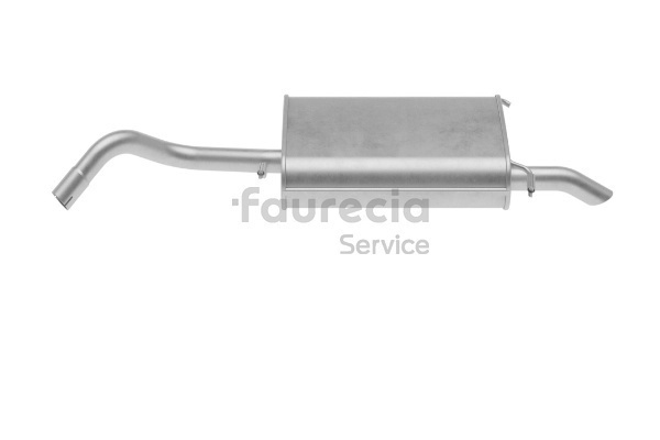 FS30444 Faurecia 1044740 Endschalldämpfer