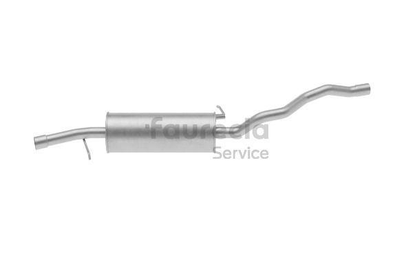 Faurecia FS30453 uitlaat middendemper 1 013 486