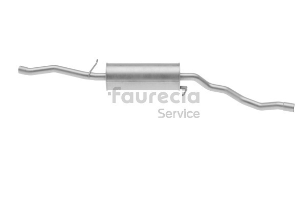 Faurecia FS30498 uitlaat middendemper 1.087.575