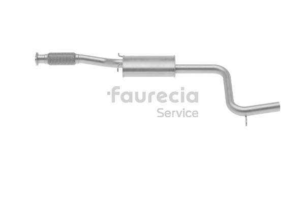 Faurecia 1 010 853 Tłumik srodkowy FS30503