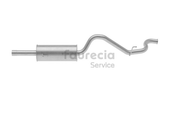 Faurecia FS30525 Einddemper Ford Transit MK5 2.5 DI 69 Pk Diesel 1996