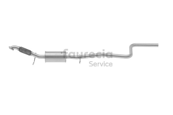 Faurecia FS30577 Forreste lyddæmper Ford Fusion ju2 1.6 100 HK Benzin 2009