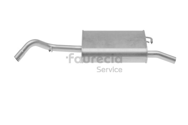 Faurecia 1044739 Endschalldämpfer FS30623