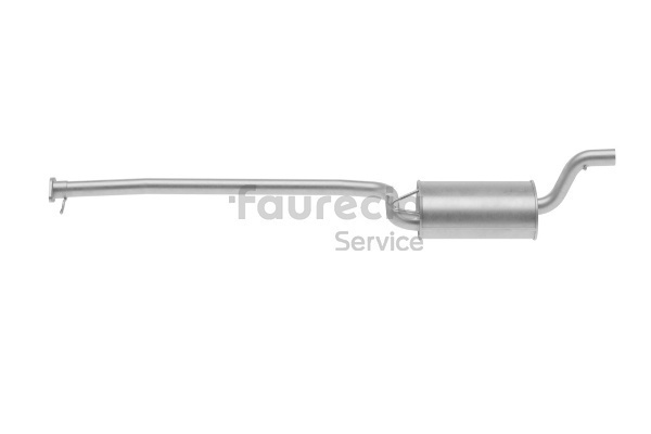 Faurecia FS30679 Srednji glusnik (izpusni lonec) Ford Focus DAW 1.8 16V 115 km Bencin 2004
