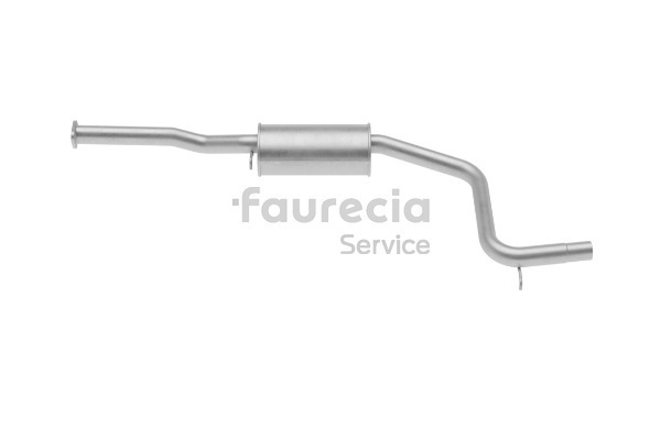 Faurecia 5031-118 Uitlaat middendemper FS30723