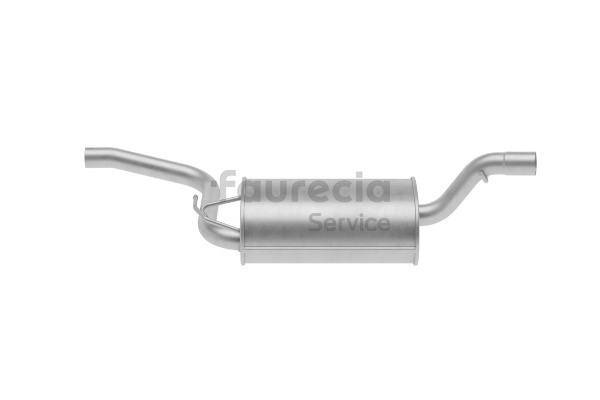 Faurecia FS30805 uitlaat middendemper 130 7934