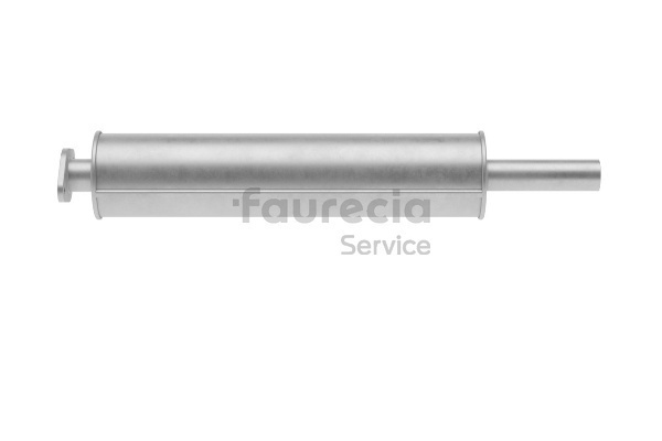 Faurecia FS30809 Forreste lyddæmper Ford C-Max DM2 1.8 125 HK Benzin 2009
