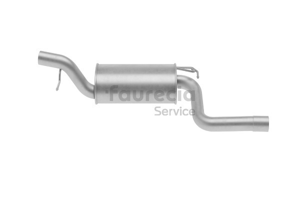 Faurecia FS30820 uitlaat middendemper 30730988