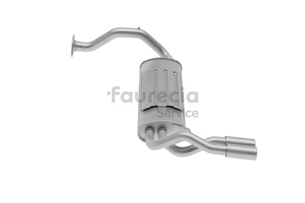 Faurecia FS33046 Pot d'échappement Honda CRX ED 1.6 i 16V 131 CV Essence 1987