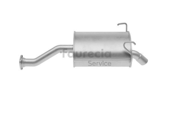 Faurecia FS33408 Einddemper Honda Civic eu7 1.4 iS (EP1, EU5, EU7) 90 Pk Benzine 2003