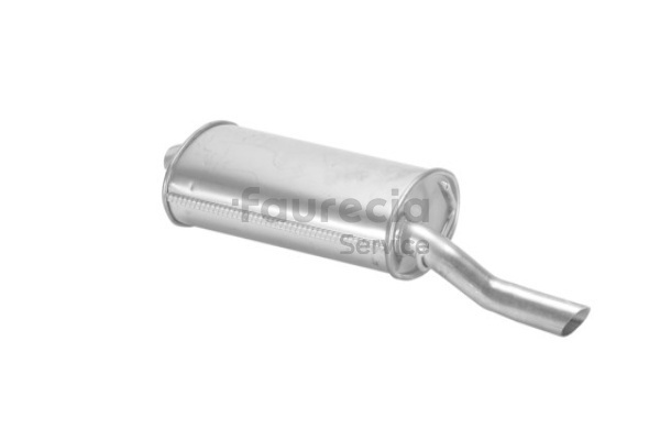 Faurecia FS40013 einddemper VAUXHALL Nova CC (S83) 1.2 N 52 Pk Benzine 1990