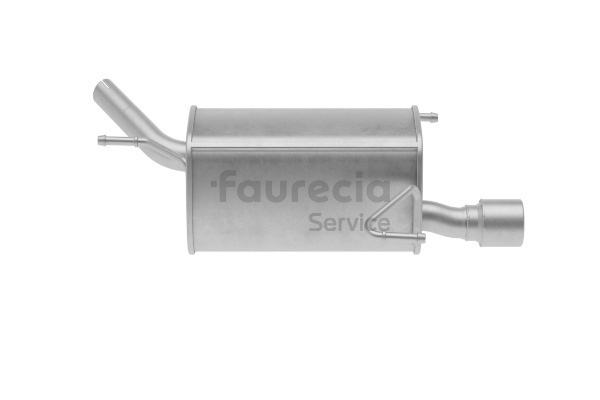Faurecia FS40058 Koncový tlmič výfuku Corsa C X01 1.0 12V (F08, F68) 58 KS Benzín 2002